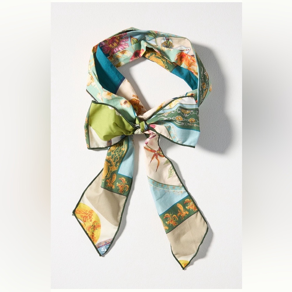 Anthropologie Mosaic tie-back hair tie